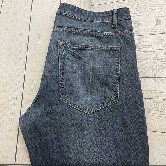 21men Other - 21 Men Men's W34 x L32 Blue Slim Fit Medium Wash Stretch Denim Jeans